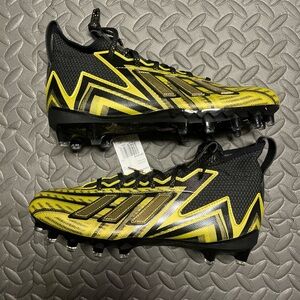 adidas Freak 23 Inline Football Cleats Men's Size 10.5 Core Black/Gold HP2446